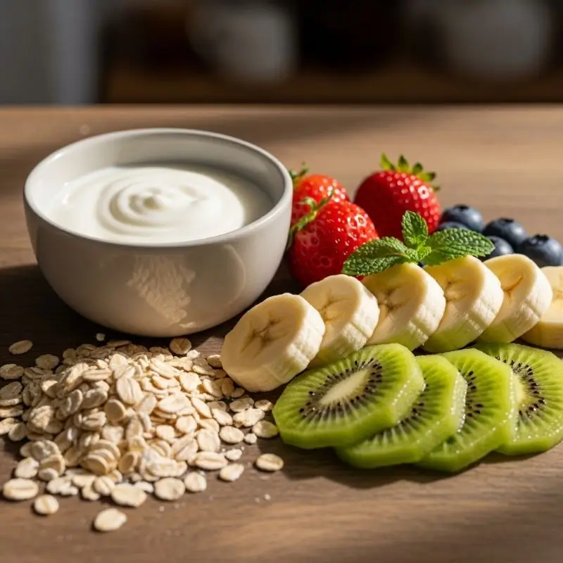 Yogurt may support digestion by helping break down nutrients and improving digestive function naturally