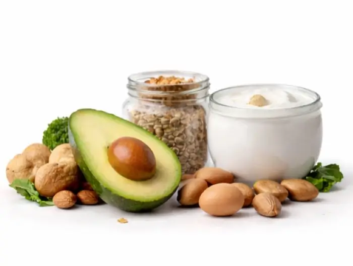 Simple everyday foods on a table showing practical nutrition for real life, balanced meals without complexity or diet confusion