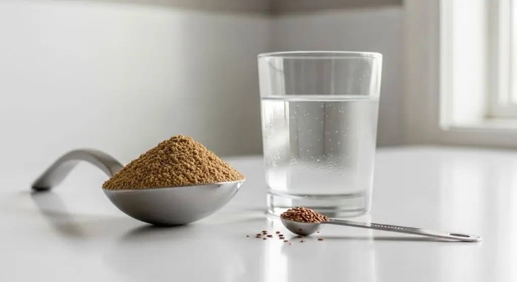 Symptoms of too much flaxseed explained through portion control and daily flaxseed serving awareness