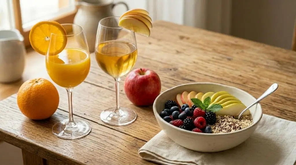 100% fruit juice compared with fruit drinks to show differences in sugar and ingredients.