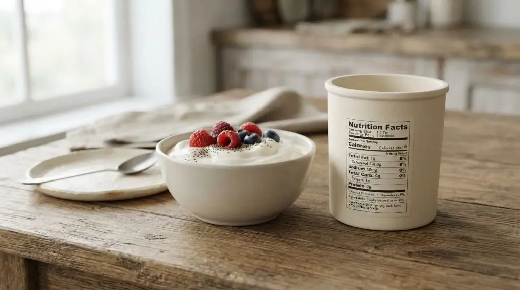 Natural sugar vs added sugar food label concept showing how to compare total and added sugars
