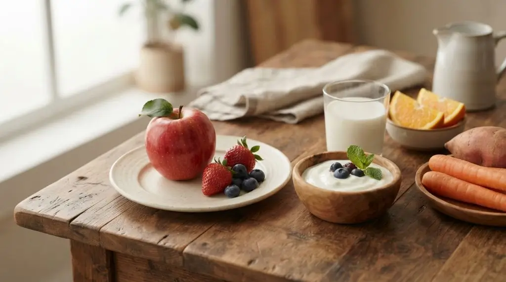 Natural sugar vs added sugar: whole fruits, vegetables, milk, and plain yogurt