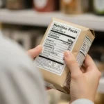 How to read nutrition labels on packaged food showing serving size calories and added sugar for better food choices