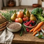 what is dietary fiber fresh whole foods high in fiber including fruits vegetables and grains