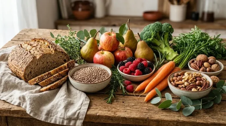 what is dietary fiber fresh whole foods high in fiber including fruits vegetables and grains